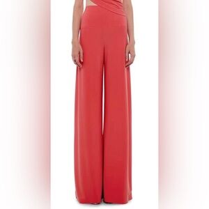 NWT Norma Kamali Wide Leg Elephant Pant - Papaya